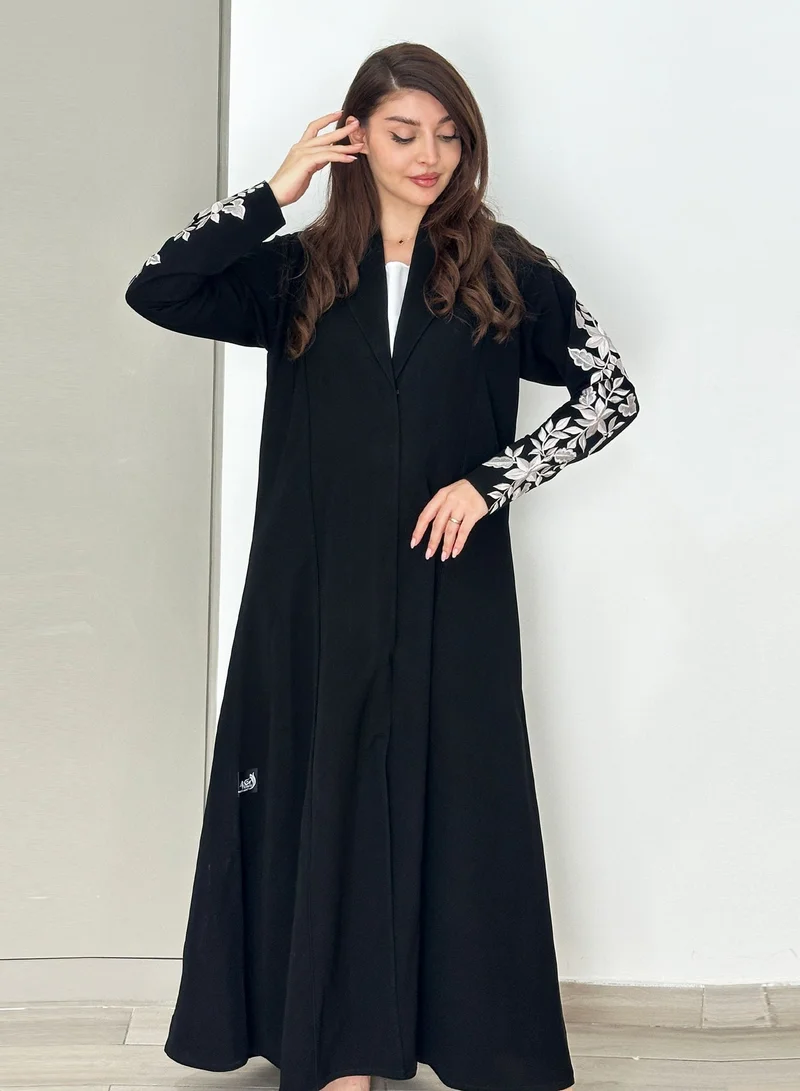 Stylish Blazer with Embroidery Design sleeves